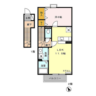 【間取り】 | グリーンハイツ