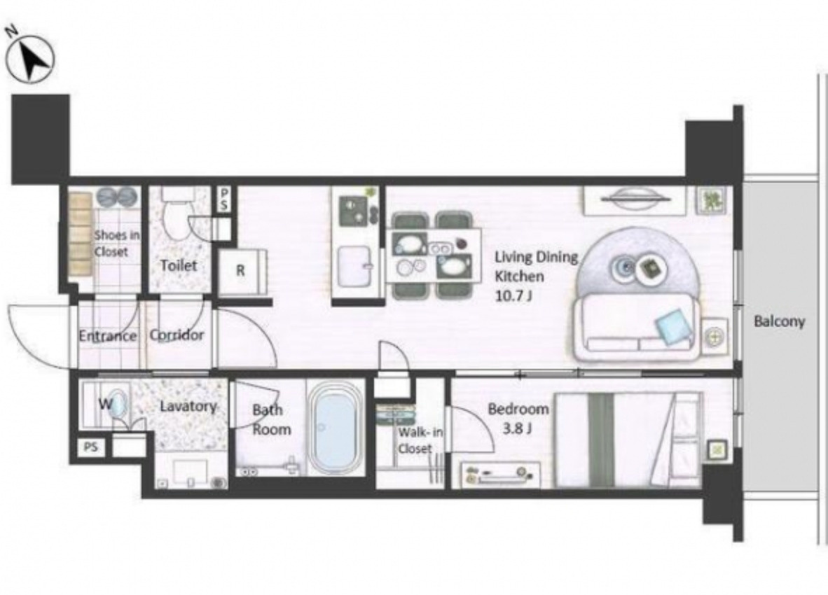 市谷台町坂フロント