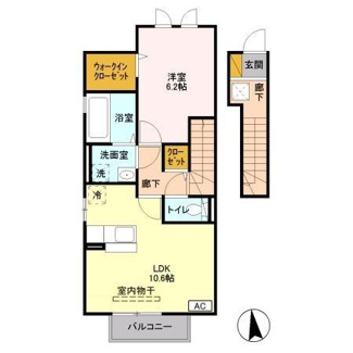 【間取り】 | スパローハウス参番舘　Ｂ