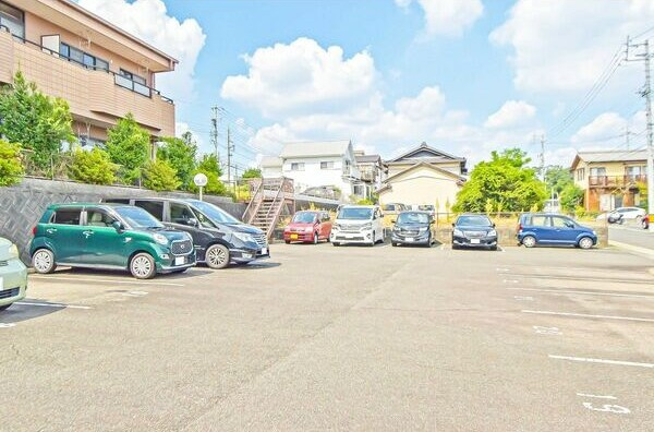 リバティー・ヒル乗鞍の駐車場