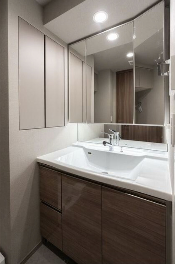 コンフォリア東上野の洗面所