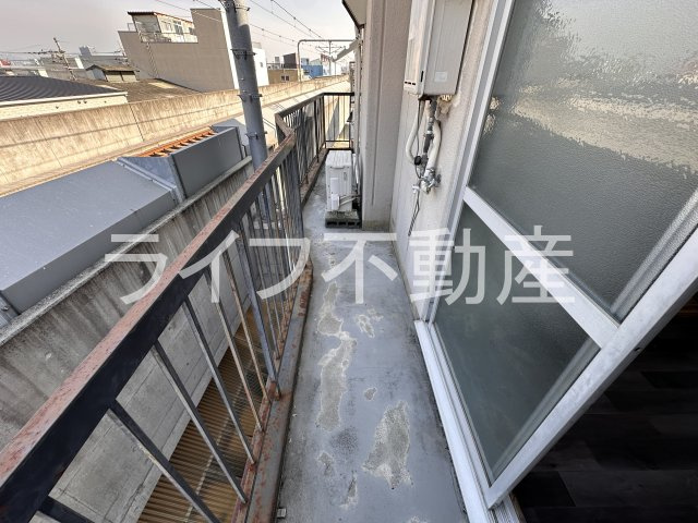 コスモス21のバルコニー|バルコニー付きです