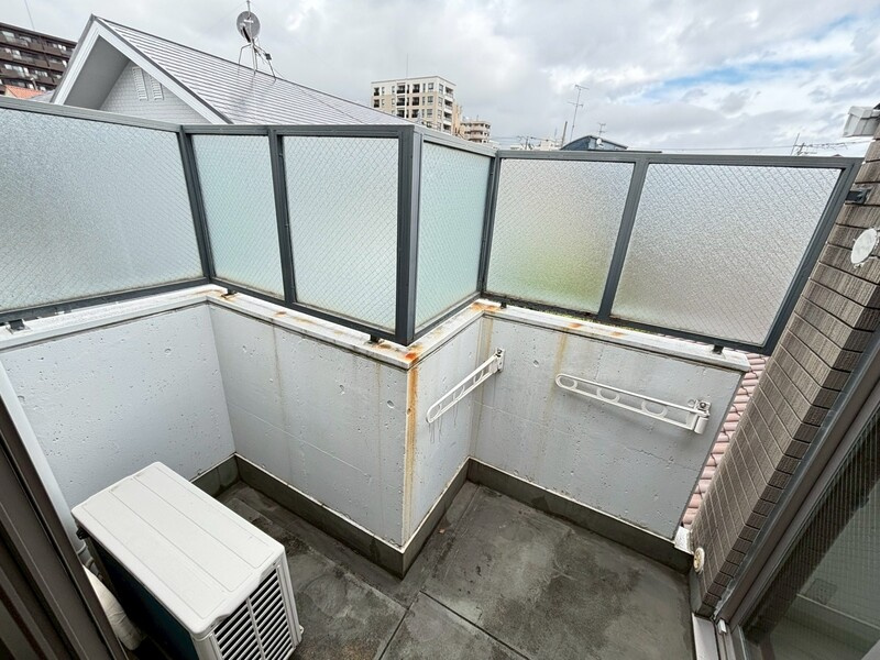 御影大蔵マンションのバルコニー