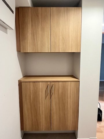 プレステージ灘新在家Ⅲの玄関|玄関収納