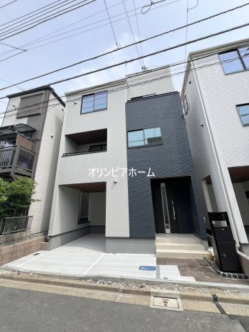 新築戸建 江東区北砂５丁目 所有権19.7坪　４LDK　カースペース付の外観