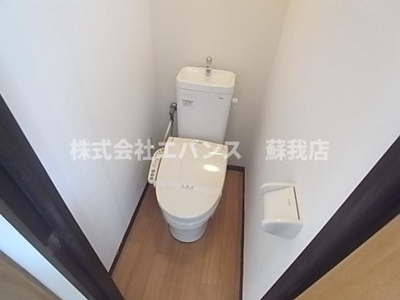 【トイレ】 | Ｋ－ＦＬＡＴ川戸 | 落ち着いたトイレです