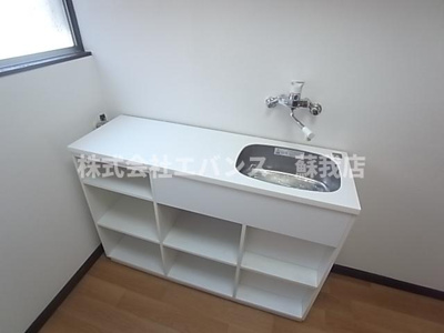 【キッチン】 | Ｋ－ＦＬＡＴ川戸 | お料理しやすいキッチンです