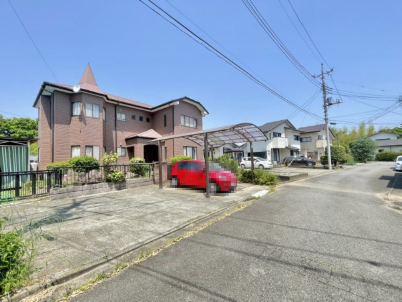 【中古戸建】前橋市大前田町の前面道路含む現地写真|■外観