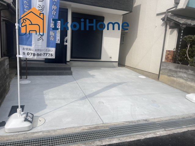 明石市魚住町清水　新築戸建のエントランス|●資料・カタログのご請求無料●最寄り駅の魚住駅までは徒歩10分。駅ちかで通勤や通学に便利な立地です