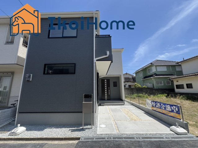 明石市魚住町西岡　第19期　新築戸建の外観|完成しました！建物南西向きで陽当り良好！駐車スペースございます！いつでも内覧予約可能！