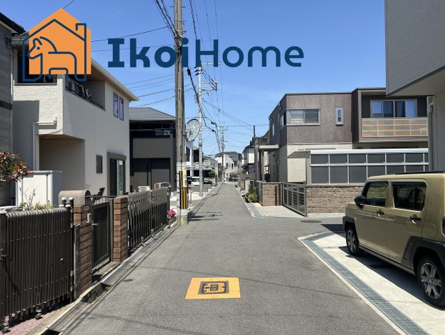 明石市魚住町西岡　第19期　新築戸建の前面道路含む現地写真|●年中無休：当日予約可●西区、垂水区、明石市初。弊社は契約前に新築戸建の住宅診断を無料で行っています