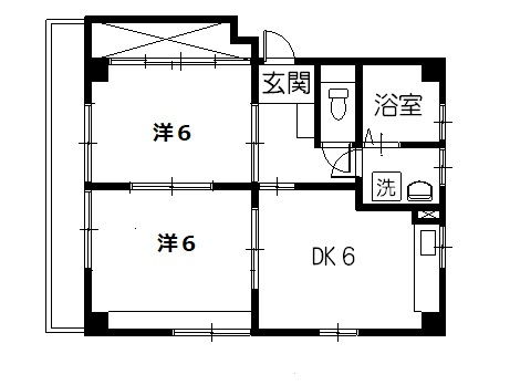 青木ビルⅡの間取り