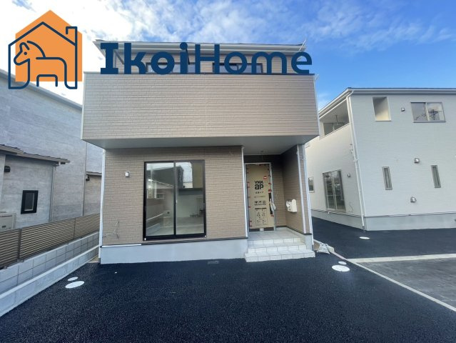 明石市二見町西二見第18　新築　3号棟の外観|●年中無休●駐車並列2台！LDK15帖＋畳コーナー3帖！収納豊富！小学校7分！中学校7分！