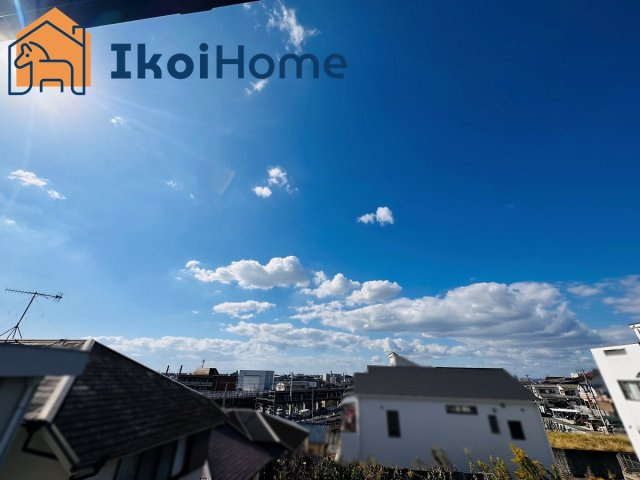 明石市魚住町錦が丘3丁目　新築戸建　の展望|●年中無休：見学時間9:00～20:00・当日予約可●住戸からの眺望でございます。大きな建物ございませんので陽当り・通風良好です。