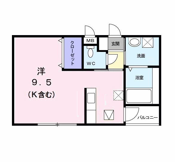 ミニヨンKの間取り