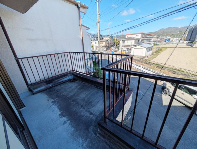 嵯峨野千代ノ道町のバルコニー