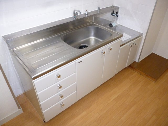 兵庫駅前２ＤＫのキッチン|お料理しやすいキッチンです