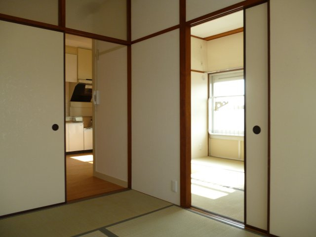 兵庫駅前２ＤＫの内装|お料理しやすいキッチンです