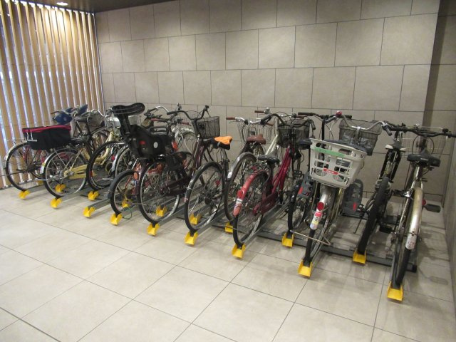 兵庫駅前２ＤＫのその他共用部分|駐輪場です