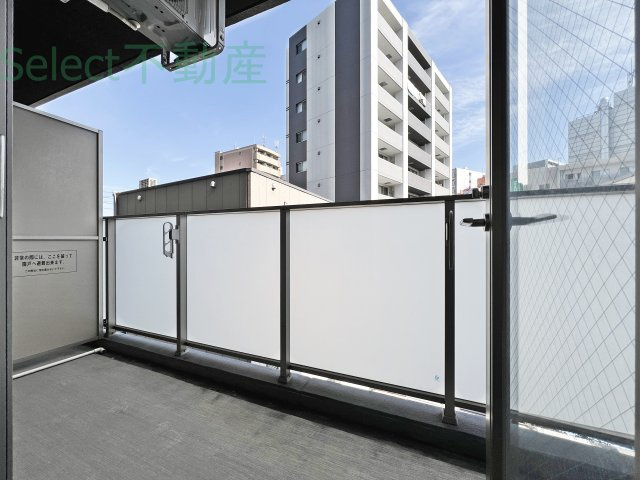 エステムコート名古屋新栄Ⅱアリーナのバルコニー