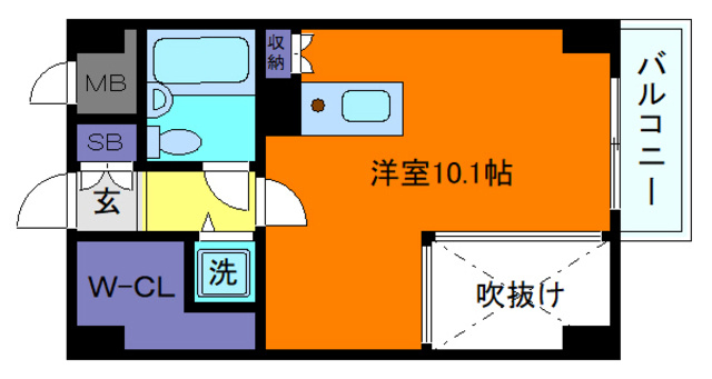 ホープ芦屋の間取り