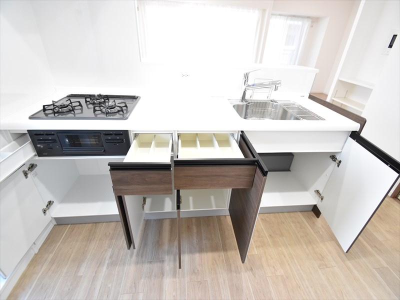 ポレスター岩国のキッチン