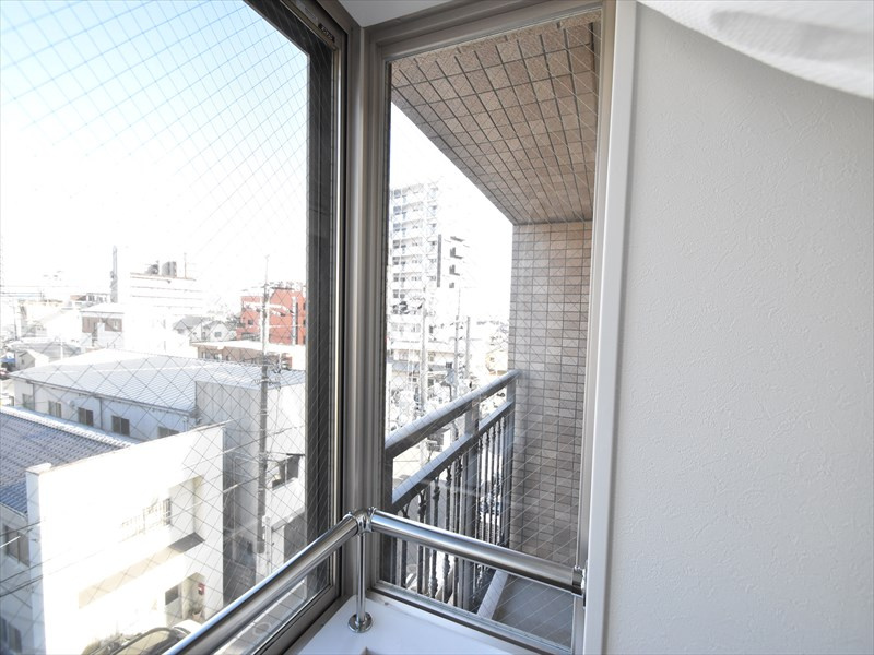 ポレスター岩国のバルコニー