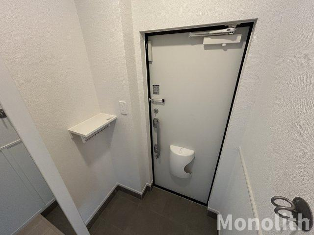 ポンテアルト池上Bの玄関