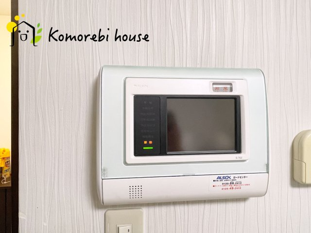 川島町大字出丸本　中古一戸建ての防犯設備|インターホンです