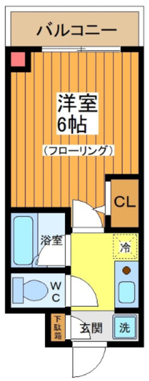 【間取り】 | パティオ三茶 | ＊実際の間取りは反転タイプとなります。