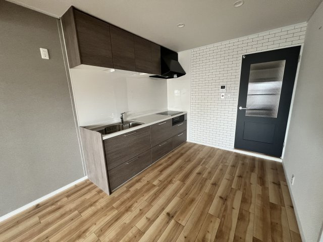 明石ダイヤハイツ　９階のキッチン