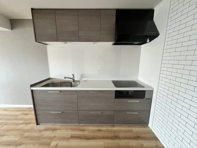 明石ダイヤハイツ　９階のキッチン