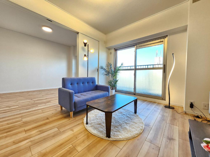 明石ダイヤハイツ　９階の居間・リビング