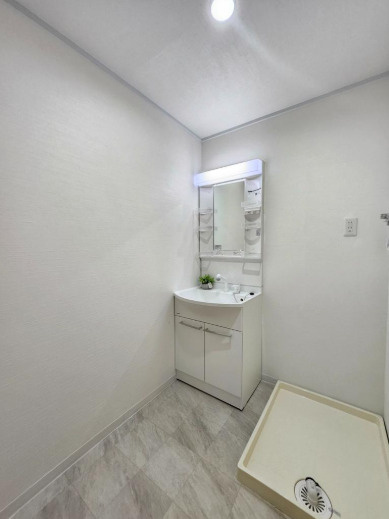 明石ダイヤハイツ　９階の独立洗面台