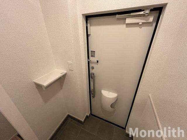 ポンテアルト池上Bの玄関