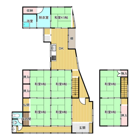 【間取り】 | 新価格になりました！周防大島・久賀