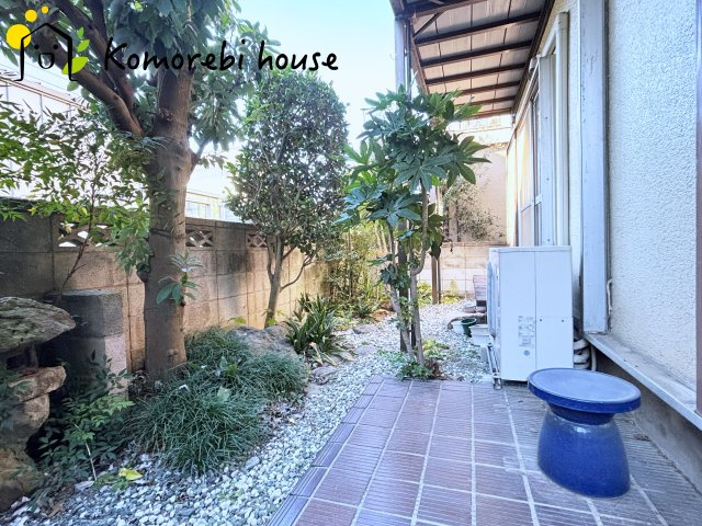 白岡市小久喜　中古一戸建ての庭|12/18撮影