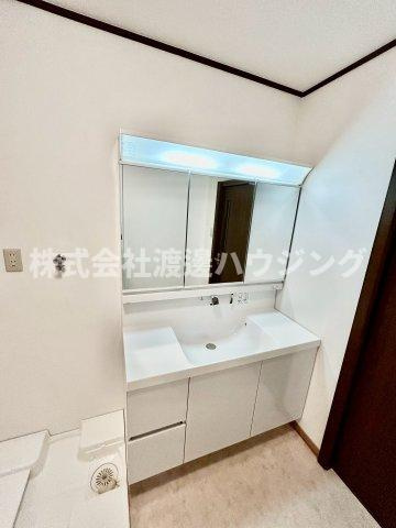 坊島２丁目戸建の洗面所|1階洗面2階にも洗面ございます