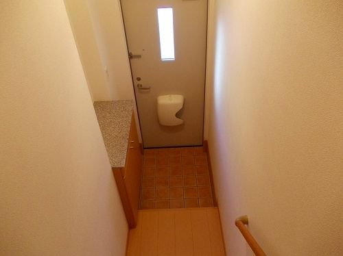 ソレアードの玄関