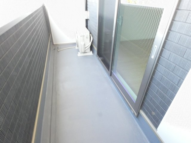 ファーストヒルズⅡのバルコニー