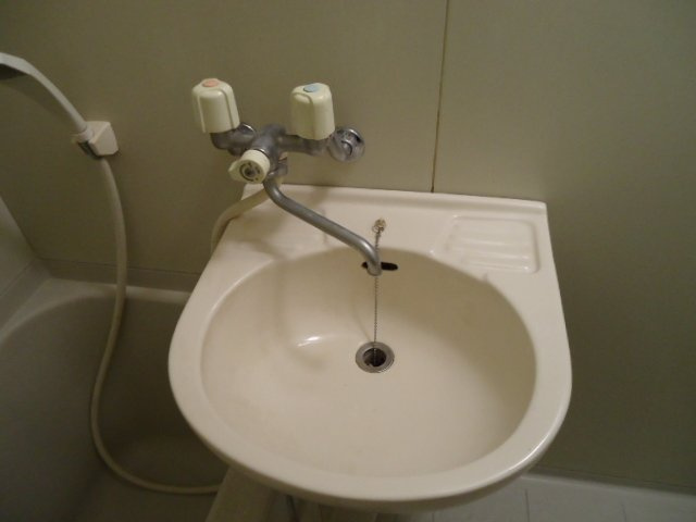 ひまわりハイツの洗面所|洗面台