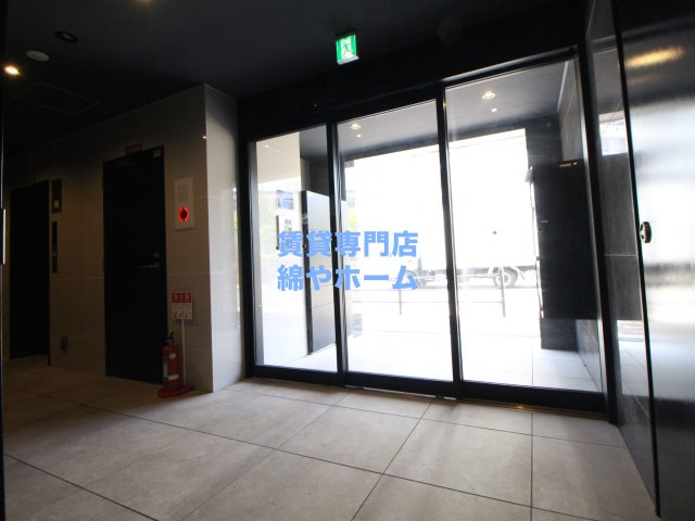 Ｋ－フロント今宮１番館のロビー|落ち着いたロビーです