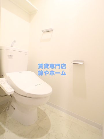 Ｋ－フロント今宮１番館のトイレ|シンプルで使いやすいトイレです