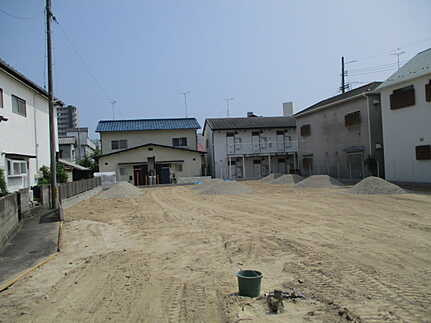 広島市佐伯区五日市1丁目　土地の外観