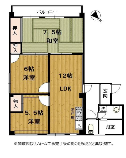 【間取り】 | エミネンス妙蓮寺