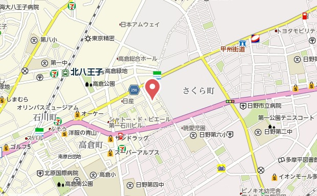 祝　成約済み　八王子市　高倉町　中古戸建の地図|～仲介手数料無料☆八王子ひなた不動産～八王子市高倉町　中古戸建