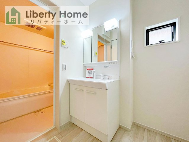 つくばみらい市谷井田8期　新築戸建の独立洗面台