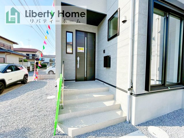 つくばみらい市谷井田8期　新築戸建のエントランス