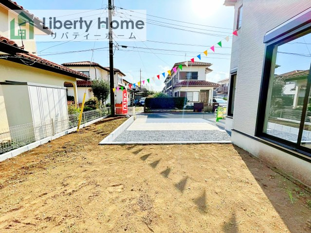 つくばみらい市谷井田8期　新築戸建の庭