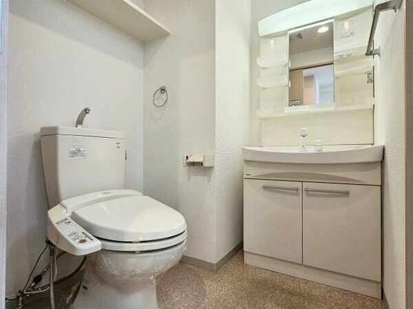 プロビデンス栄南の洗面所